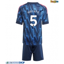 Maglie da calcio Arsenal Piero Hincapie #5 Seconda Maglia Bambino 2025-26 Manica Corta + Pantaloni corti)